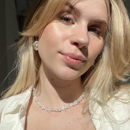 Ellie opal halskæde